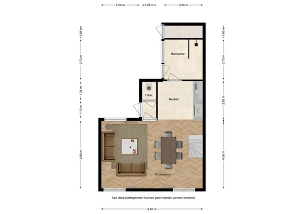 Floorplan - Buijzenpolderdijk 3, 4511 PG Breskens